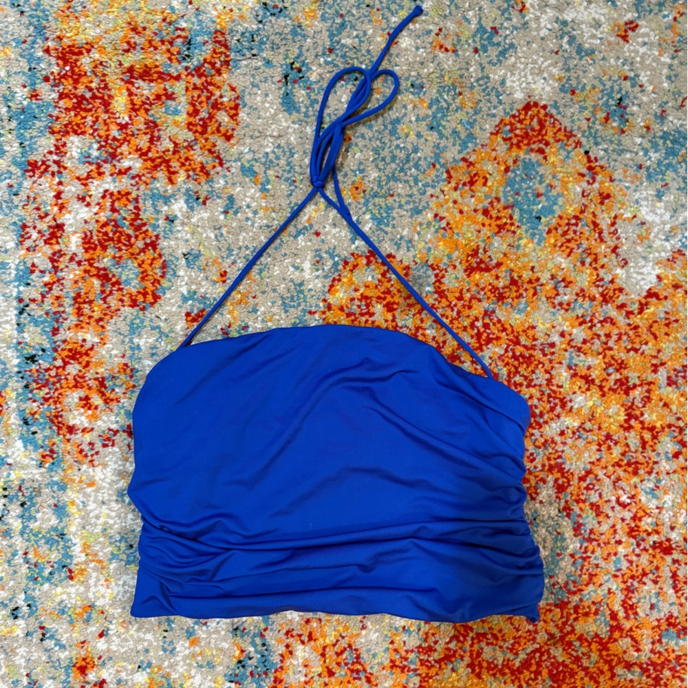 Princess Polly Cobalt Blue Bandeau Going Out Top